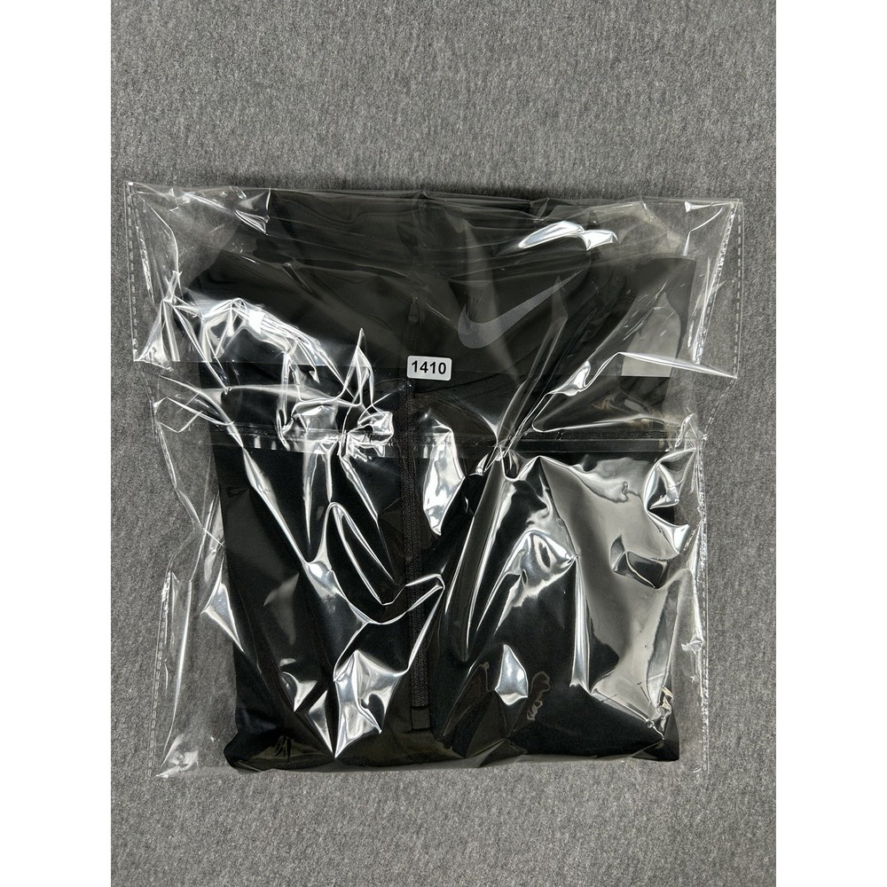 Nike Dri-Fit Running Quarter Zip Pullover Mens Black Reflective Just Do It M - Picture 12 of 12